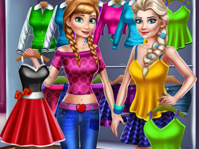 【Princesses Casual Outfits】ゲームをプレイする