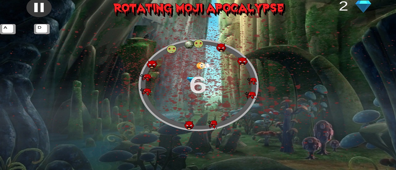 Play Rotating Moji Apocalypse