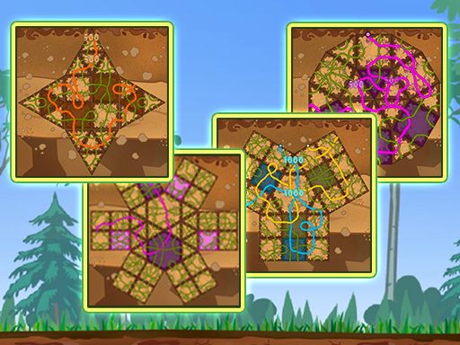 パズルゲーム【Tangled Gardens】ゲームのサムネイル画像