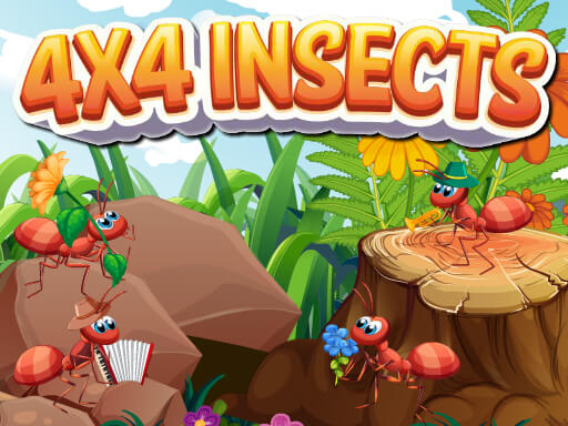【4x4 Insects】ゲームをプレイする