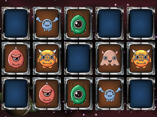 【Aliens Memory Game】ゲームをプレイする