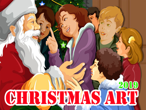 【Christmas Art 2019 Puzzle】ゲームをプレイする