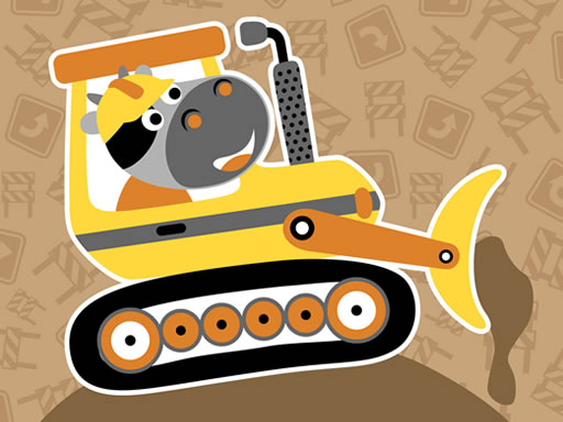 【Construction Trucks Hidden】ゲームをプレイする