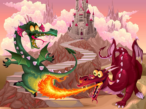 Play Fairy Tale Dragons Memory Thumbnail