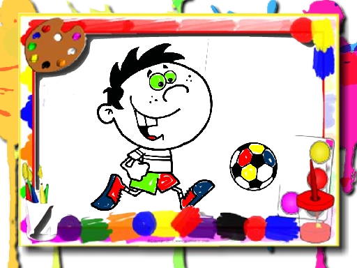 【Football Coloring Time】ゲームをプレイする