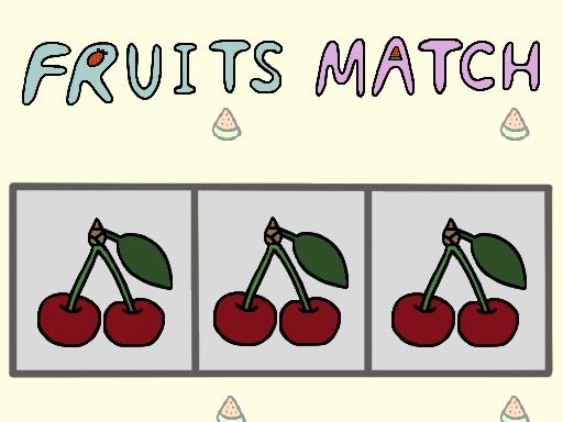 Play Fruits Match