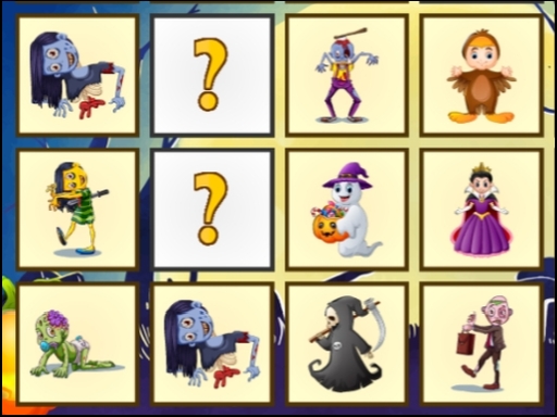 【Halloween Cards Match】ゲームをプレイする