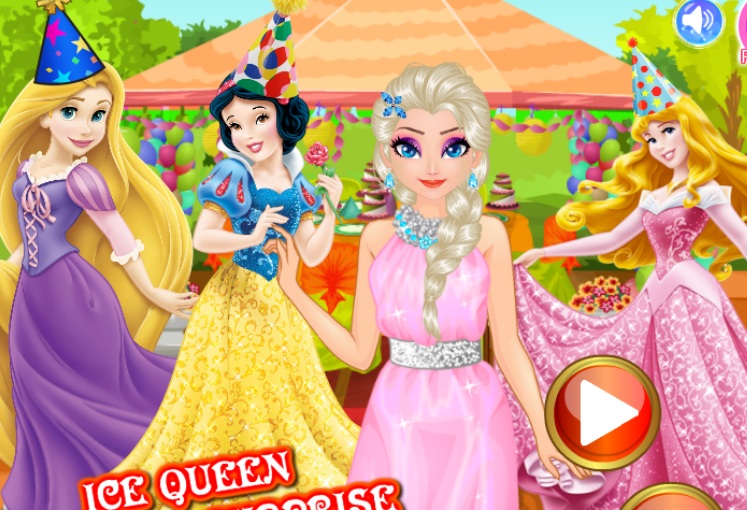 【Ice Queen Surprise Birthday Party】ゲームをプレイする