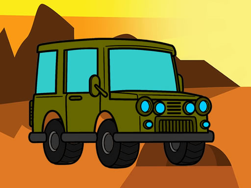 【Offroad Coloring Book】ゲームをプレイする