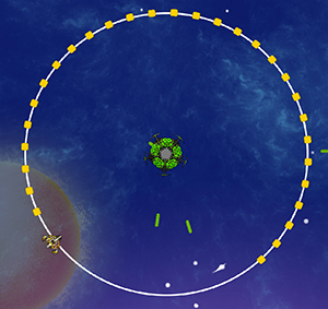 【Orbit Avoider】ゲームをプレイする
