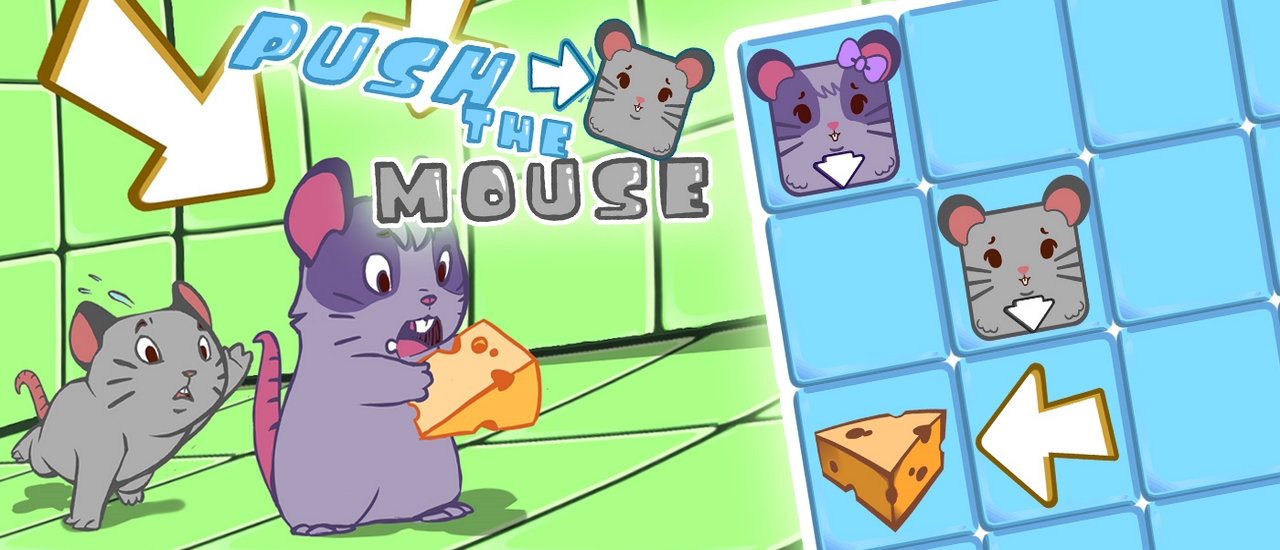 ボードゲーム【Push the Mouse】ゲームのサムネイル画像