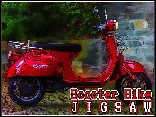 Play Scooter Bike Jigsaw Thumbnail
