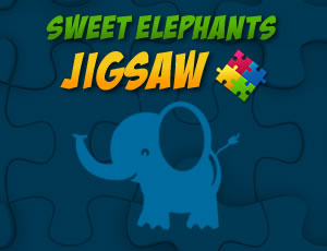 【Sweet Elephants Jigsaw】ゲームをプレイする