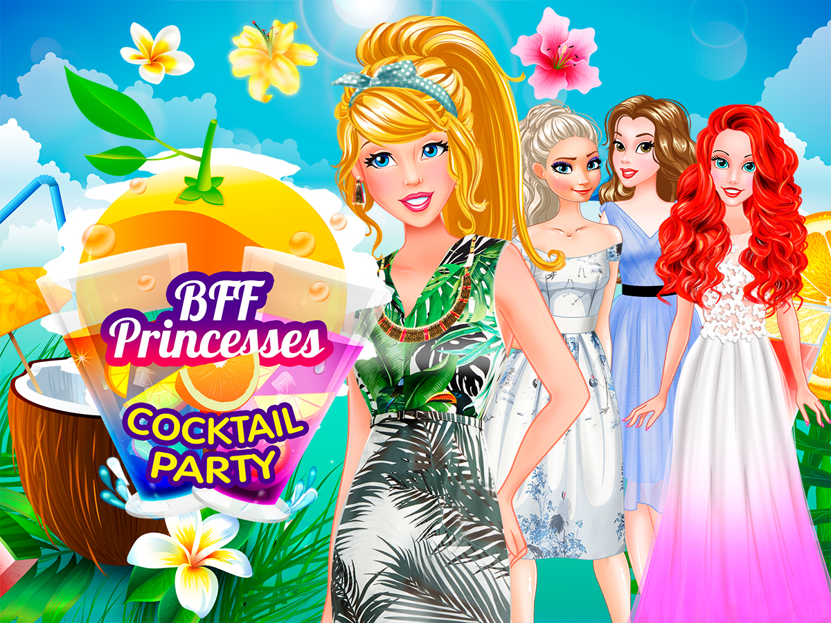 Play BFF Princesses Cocktail Party Thumbnail