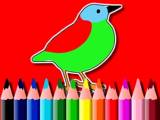 【BTS Birds Coloring Book】ゲームをプレイする