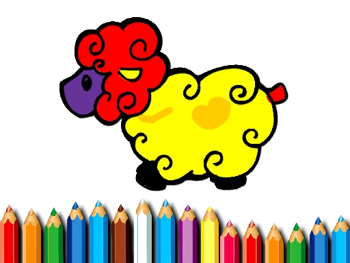 【Baby Sheep Coloring Game】ゲームをプレイする