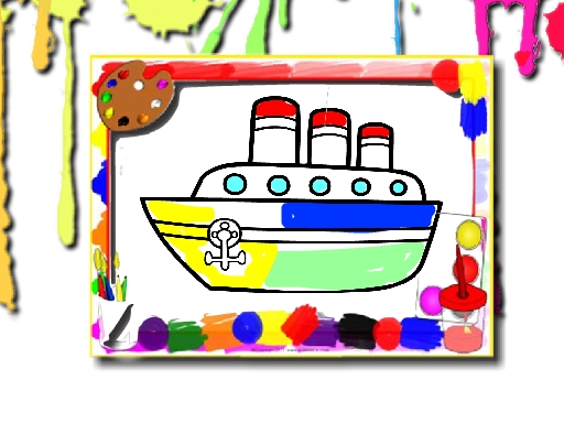 【Boats Coloring Book】ゲームをプレイする