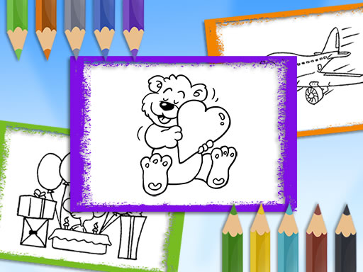 【Cartoon Coloring Book】ゲームをプレイする