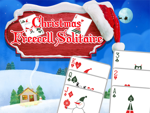 【Christmas Freecell Solitaire】ゲームをプレイする