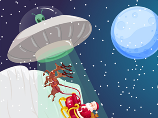 【Christmas Santa Claus Alien War】ゲームをプレイする