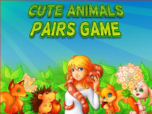 【Cute Animals Pairs Game】ゲームをプレイする