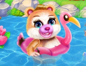 Play Cute Bear Caring
