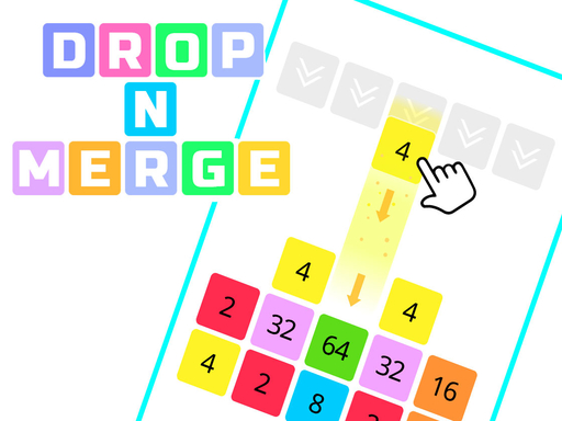 【Drop n Merge Blocks】ゲームをプレイする