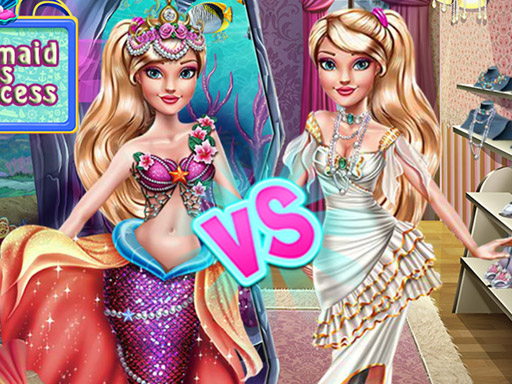 Play Ellie Mermaid Vs Princess