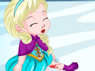 Play Elsa Ice Skating Injuries Thumbnail