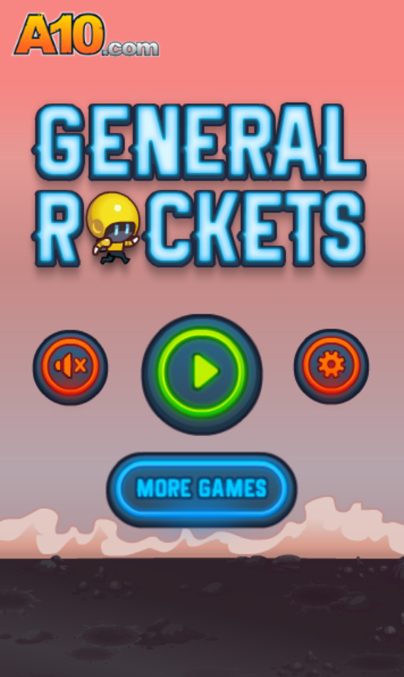【General Rockets】ゲームをプレイする
