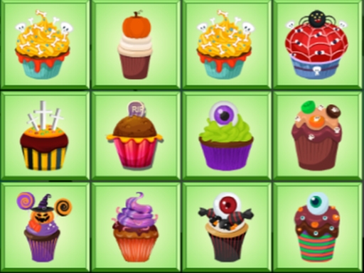 【Halloween Cakes Mahjong】ゲームをプレイする