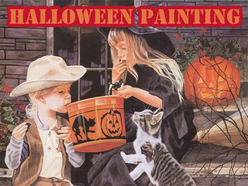 【Halloween Painting Slide】ゲームをプレイする