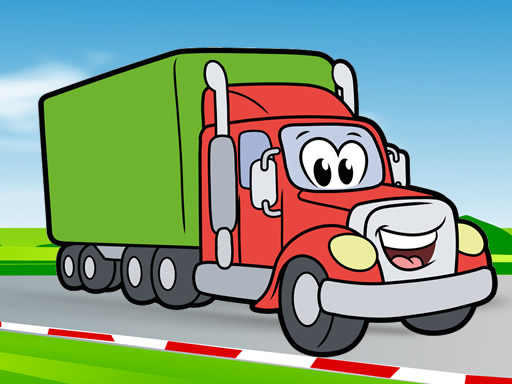 【Happy Trucks Coloring】ゲームをプレイする