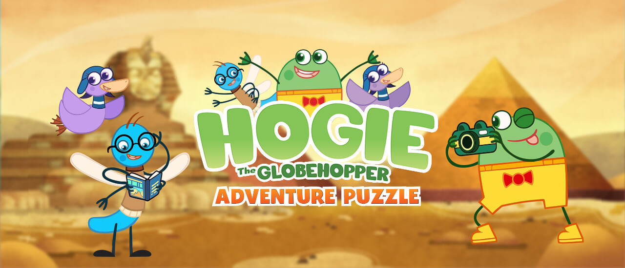 Play Hogie The Globehoppper Adventure Puzzle Thumbnail
