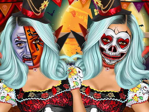 【Jenner Halloween Face Art】ゲームをプレイする