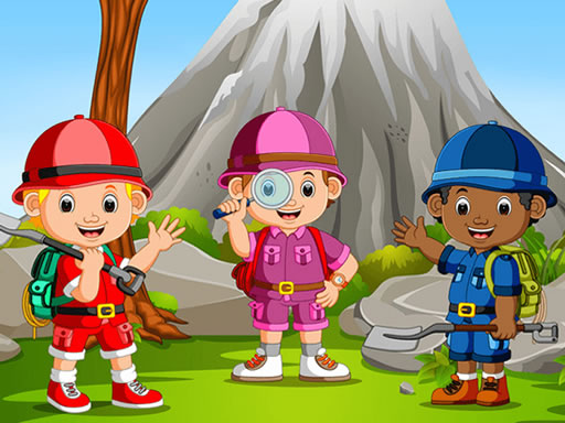 【Kids Camping Hidden Stars】ゲームをプレイする