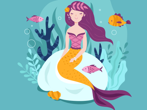 Play Mermaid Jigsaw Thumbnail