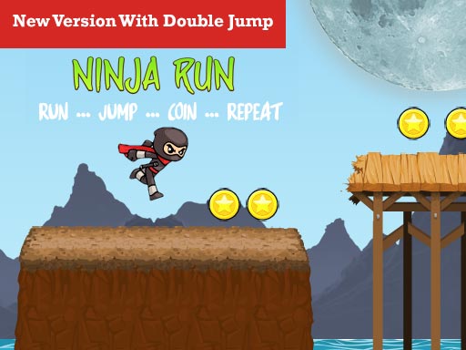 【Ninja Run Game with Double Jump】ゲームをプレイする