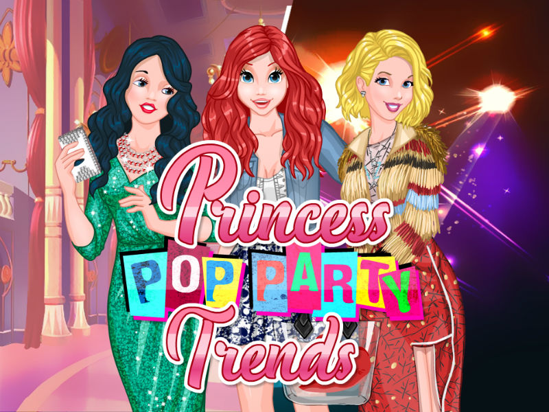 Play Princesses Pop Party Trends Thumbnail