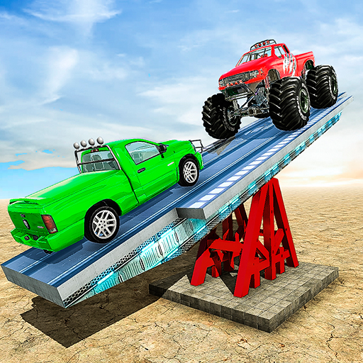 Play SeeSaw Ramp Car Balance Driving Challenge Thumbnail