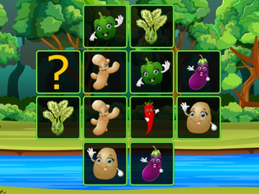 【Vegetable Cards Match】ゲームをプレイする
