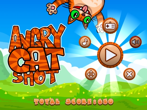 【Angry Cat Shot】ゲームをプレイする