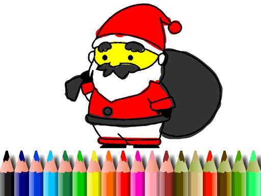 Play BTS Santa Claus Coloring Thumbnail