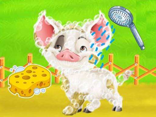 【Baby Taylor Farm Tour Caring Animals】ゲームをプレイする