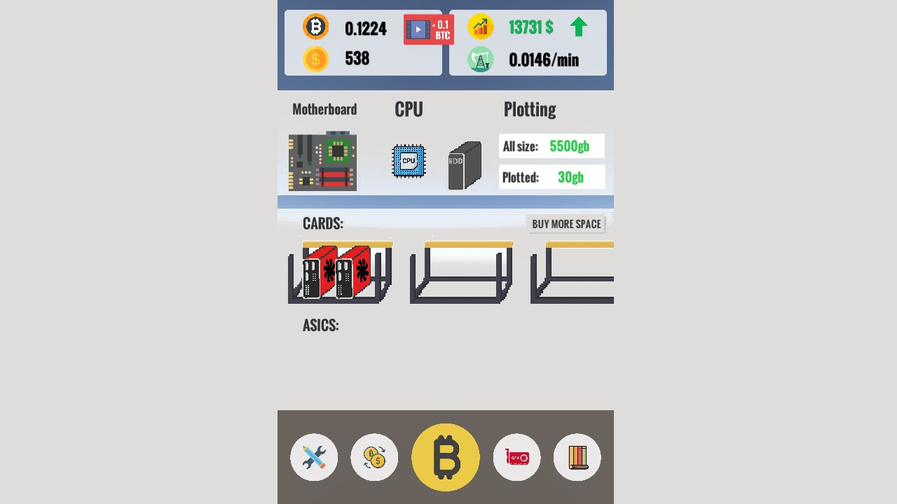 Play Bitcoin Clicker Thumbnail