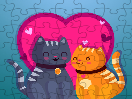 Play Cats Love Jigsaw