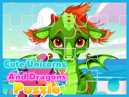 【Cute Unicorns And Dragons Puzzle】ゲームをプレイする