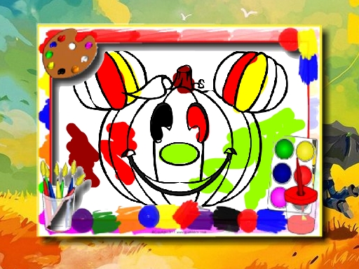 【Halloween Coloring Book】ゲームをプレイする