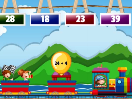 【Math Train Addition】ゲームをプレイする