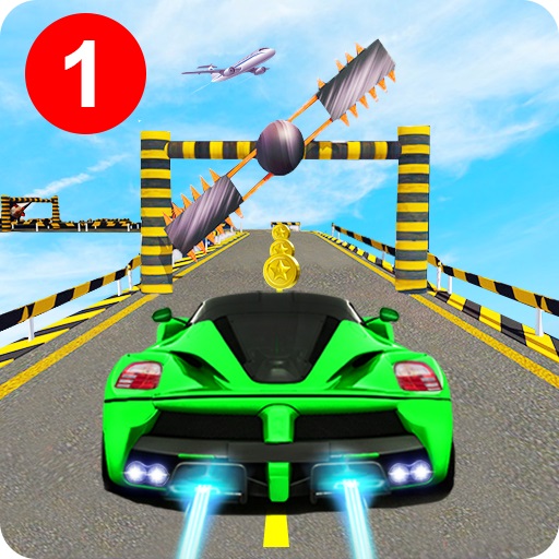 Play Mega Car Ramp Impossible Stunt Game Thumbnail